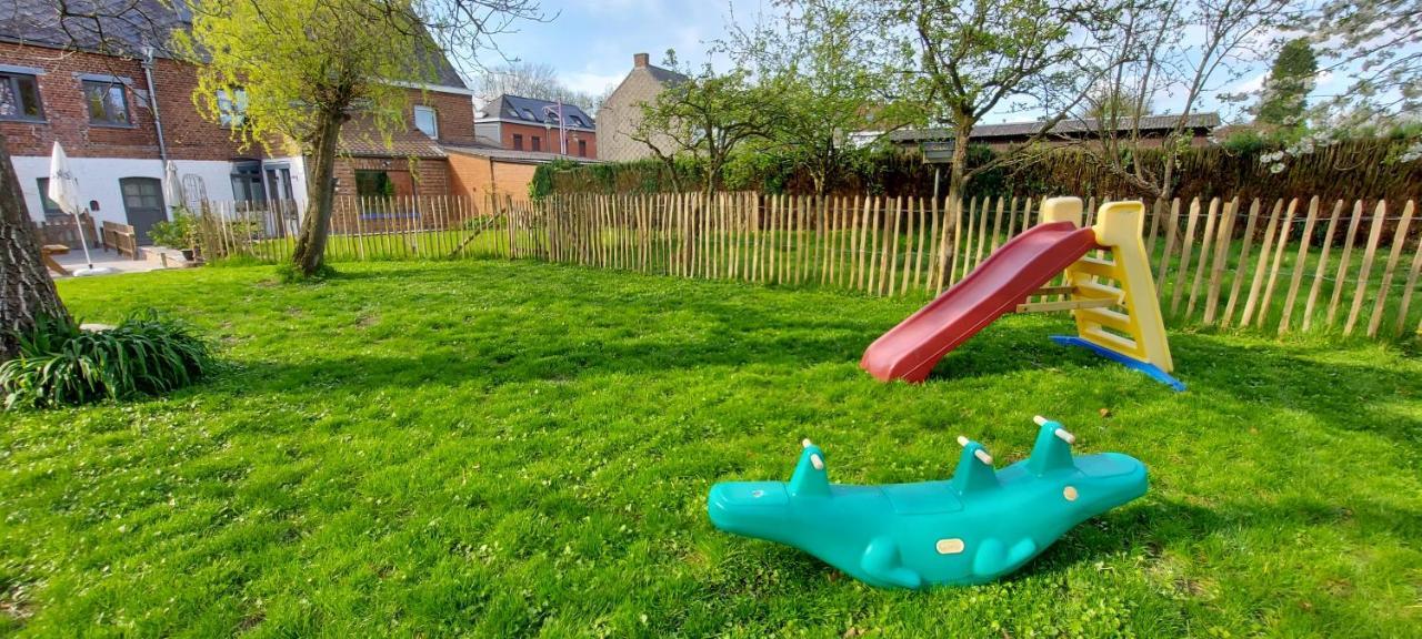 Au Coquelicot : Gite Cosy Pour 8 Pers. Avec Jardin Ath Exterior photo